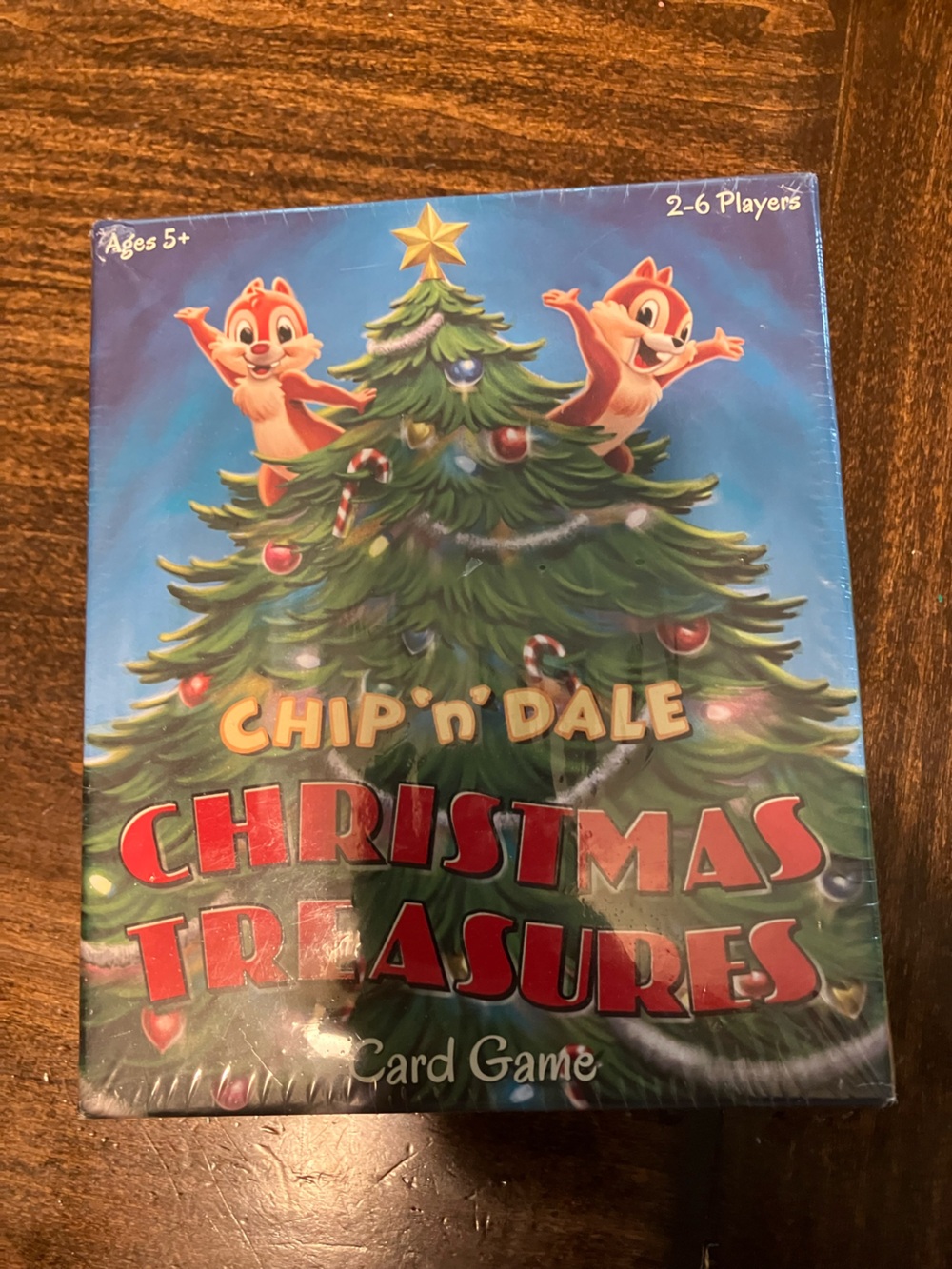 Funko Disney Chip 'n' Dale Christmas Treasures Card Game - NWT